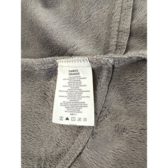 Free Country Faux Fur Lined Jacket Women's, Size Large Gray Faux Fur lining - Picture 9 of 12
